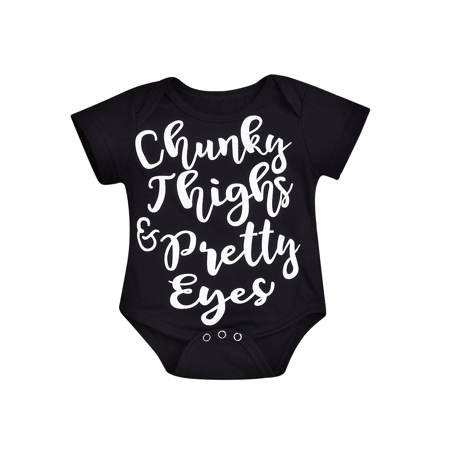 Chunky And Pretty Romper Summer Toddler Baby Girl Boys Sharts