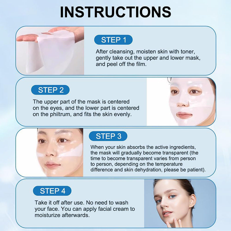 Face Mask Shrink Pore Moisturizing Refreshing Brightening Firming