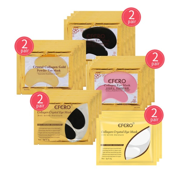 Crystal collagen crystal eye mask