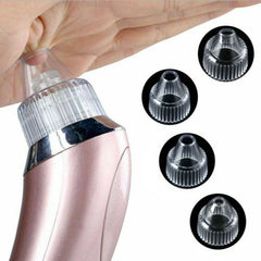 Electric Blackhead Vacuum Pore Cleaner Acne Pimple Remover Strong Suction Tool